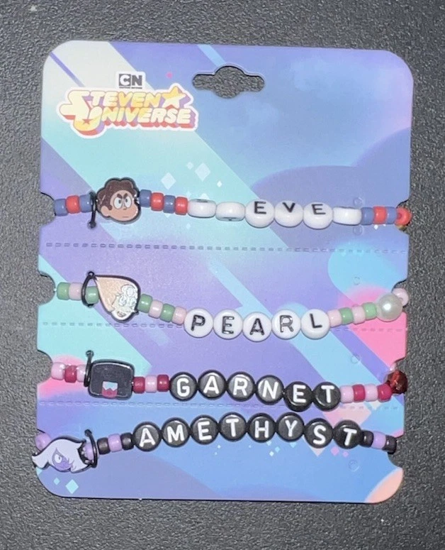 Juego de cuatro pulseras Steven Universe nuevas  Foto 1 de 1