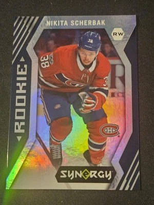 17-18 Synergy Nikita Scherbak Rookie 🚨🚨🚨 Blue Variant  - Image 1 of 2