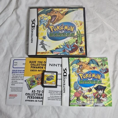 Pokemon Ranger (Nintendo DS, 2006) - Tested & Works - CIB  - Image 1 of 4