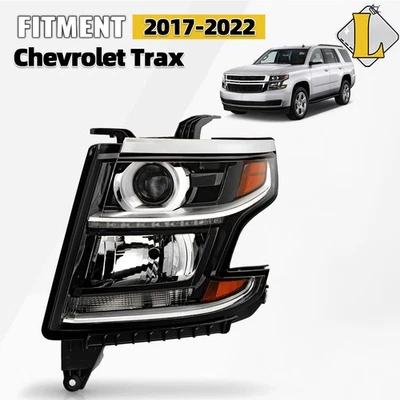 Halogen Headlight For 2015-2017 Chevy Tahoe Suburban with Bulbs Driver Left Side Foto 1 de 4