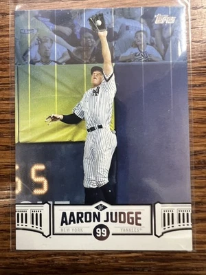2018 Topps #AJ-26 Aaron Judge Aaron Judge Highlights Blue - Image 1 of 2