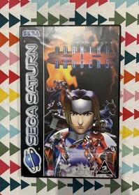 Sega Saturn Burning Rangers Video Game PAL Rare, Complete