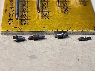 Lot Of 4 NOS Waltham Bracelet Size Stems And Watch Case Sleeves  - Image 1 of 3