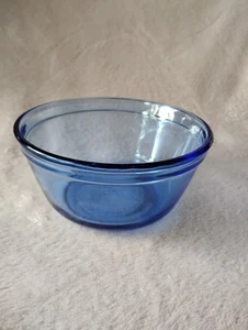 1 Qt. Anchor Ovenware Mixing Bowl, Blue Mixing Bowl - Picture 1 of 5