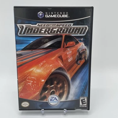 Need for Speed Underground Nintendo GameCube Complete CIB Black Label - Image 1 of 4