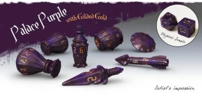 POLYHERO DICE - RPG ROGUE (7) CONJUNTO DE DADOS + PACOTE KICKSTARTER BURGLER CONJUNTO DE 3 NOVO - Imagem 1 de 3