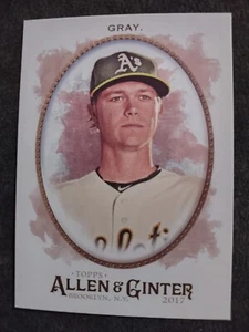 2017 Topps Allen & Ginter 162 Sonny Gray Oakland Leichtathletik Baseballkarte - Bild 1 von 2