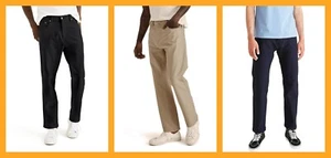 Dockers ~ Smart 360 Knit Comfort Waistband Men's Jean Cut Pants $72 NWT - Picture 1 of 6