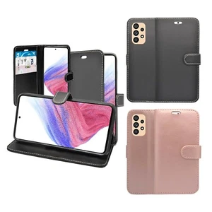 Für Samsung Galaxy A53 5G Handyhülle Klappetui PU Leder Kartenschlitz Abdeckung - Bild 1 von 36