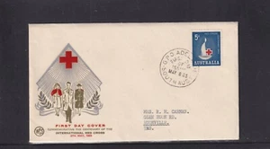 Australia Wesley, 1963 Centenary of International Red Cross FDC - Picture 1 of 1