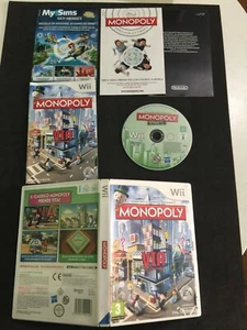 MONOPOLY WII WII NINTENDO WII WII U USATO ITALIANO PAL - Imagen 1 de 5