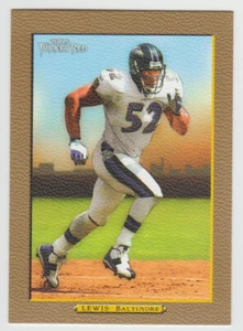 RAY LEWIS Ravens 2005 Topps Turkey Red GOLD #4 SP Parallel #19/50 SSP HOF The U - Picture 1 of 2