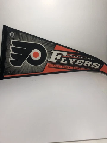 NHL Philadelphia Flyers Logo Pennant Golden Bell. Orange/Black Cover