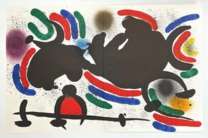 Joan Miro Original Lithographie IV - Photo 1 sur 1