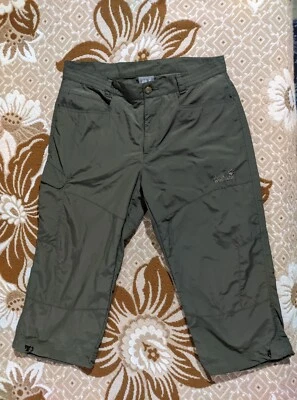 Jack Wolfskin Pantaloni Da Escursionismo Uomo, Verde Oliva, Taglia EU 48 (84cm) - Imagen 1 de 4