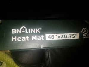 New BN-LINK 48 x 20.75 Inch Seedling Heat Mat Heating Pad W/ Thermostat - Picture 1 of 3
