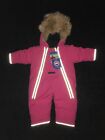 Canada Goose Snowsuit Size 3-6 Months In PINK!!! Authentic!!! Please read