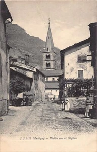 Suisse - Suisse - MARTIGNY (VS) Vieille rue et église - Ed. Jullien J.J. 5177 - Imagen 1 de 2