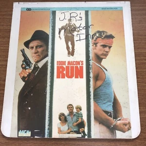 CED VIDEODISC Eddie Macon's RUN Kirk Douglas John Schneider 1983 PG - Picture 1 of 4
