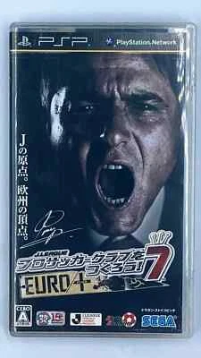 J-League Pro Soccer Club o Tsukurou! 7 Euro Plus PSP Japan Import US Seller - Image 1 of 3