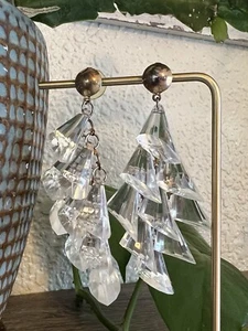 Vintage Gold/Bronze Ton Hänger Perlen Kette Ohrhänger EUC - Bild 1 von 6