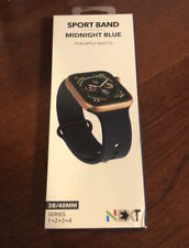 Dark Blue Silicone Sport Band For Apple Watch