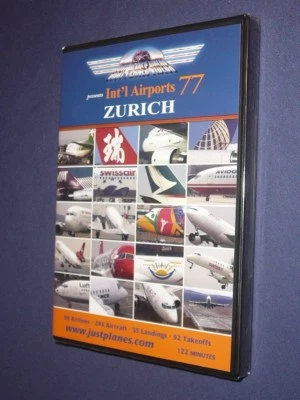 JUST PLANES AIRPORT VIDEO  DVD :      ZURICH  Switzerland      new & sealed - Image 1 of 2