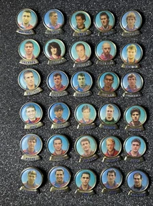 FC Barcelona Players Pins Lot of 30 Vintage Collectible Football Pins from Spain - Picture 1 of 8