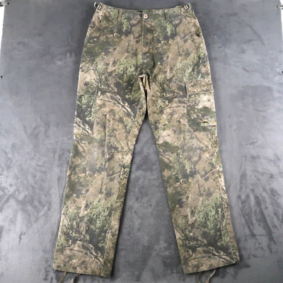 Pantalones Cabelas 32 Verde Camuflaje Color Fase Western Zonz Carga Ajustable Caza Foto 1 de 4