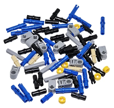 LEGO Assorted Pack:  Pin, Half Bush, Axle & Connectors (technic,car,robot,truck) - Image 1 of 2