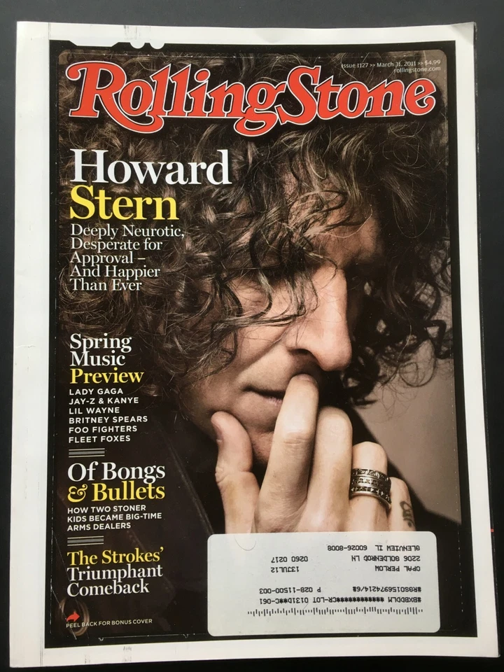 Rolling Stone Magazine | Howard Stern w/ Bonus Cover| March 31, 2011 | #1127 - Bild 1 von 1