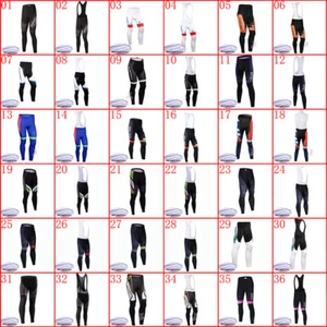 Winter Fahrrad Trägerhose Herren Thermo Fleece Fahrradhose Fahrrad Sport Tights - Bild 1 von 58