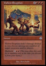 Magic the Gathering MTG Violent Eruption (117) Torment   NM