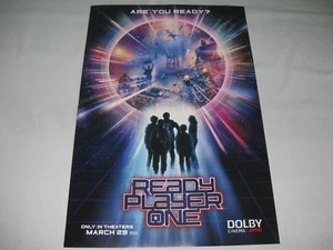 Póster de preproyección Ready Player One AMC NUEVO edición limitada cantidad limitada - Imagen 1 de 2