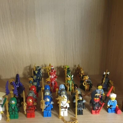 Lote de 6 minifiguras LEGO Ninjago Lego Ninjago película Garmadon Lloyd lote de selección aleatoria Foto 1 de 4