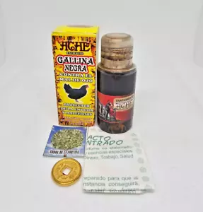 EXTRACTO GALLINA NEGRA ELIMINA Y LIMPIA BRUJERIA ENERGÍAS NEGATIVAS 1 PIEZA - Imagen 1 de 5