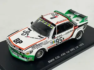 1/43 Spark BMW CSL car # 95 1st GR2 24 Hours of LeMans 1976  S1583 TN160 - Picture 1 of 6