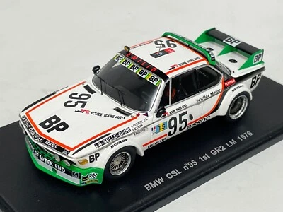 1/43 Spark BMW CSL car # 95 1st GR2 24 Hours of LeMans 1976  S1583 TN160 - Image 1 of 4