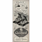 1947 Guilford Uhr: Große Osterabschluss Geschenk Vintage Druck Anzeige