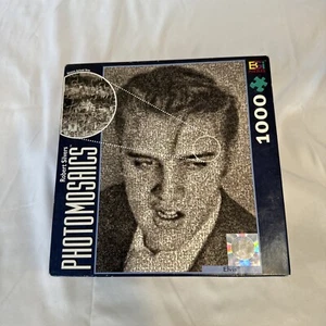2002 Photo Mosaics Robert Silvers Elvis Presley 1000 Piece Puzzle Untested - Picture 1 of 2