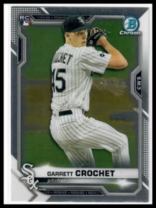 2021 Bowman Chrome #63 Garrett Crochet Chicago White Sox RC Rookie - Picture 1 of 2