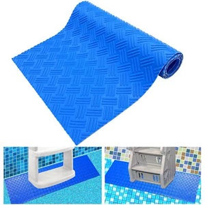 Swimming Pool Ladder Mat Protective Pool Ladder Pad Step Mat with Non-Slip Textu - Picture 1 of 7