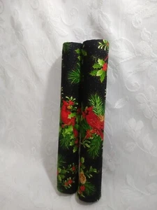 Christmas Refrigerator Door Handle Covers Red Cardinal Refrigerator Handle Cover - Picture 1 of 51