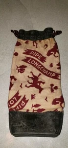 Vintage U.S. AIR FORCE Longchamp Pipe Leather & Cloth Pipe Holder Bag, USAF - Picture 1 of 3