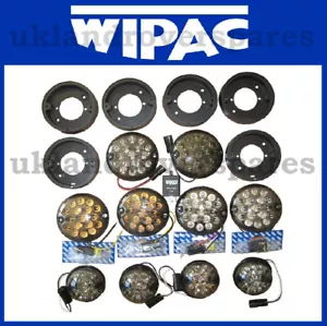 LAND ROVER DEFENDER SMOKE NAS / STANDARD LED LIGHT UPGRADE KIT - 10 LAMPS, WIPAC - Picture 1 of 3