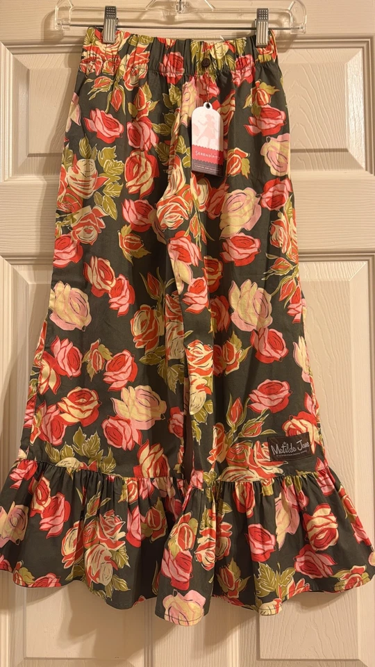 NWT Matilda Jane Serendipity Floral Big Ruffles Girls 10 - Image 1 of 1