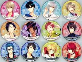 Dreamcast Lame Glitter Can Badge, Complete Set of 12