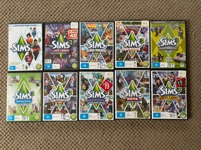 The Sims 3 PC- Base Game & 9 Expansion Packs - Image 1 of 3
