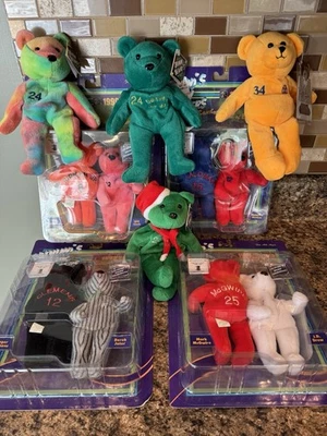 Lot Of 7 Salvino’s Bammers Beanies Bears Griffey & Nolan Ryan Express 8 Total - Image 1 of 4