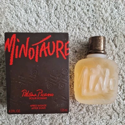 Minotaure vintage (descontinuado) de Paloma Picasso 125 ml para después del afeitado para hombre Foto 1 de 4